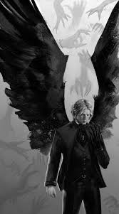 Micheal Langdon Fallen Angel Fanart Amerikanskaya Istoriya Uzhasov Vymyshlennye Personazhi Risunok Angelskih Krylev