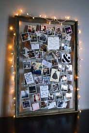 10 Upcycled Decor Ideas For Blank Walls Upcycle My Stuff Photo Collage Diy Diy Dorm Decor Diy Christmas Lights