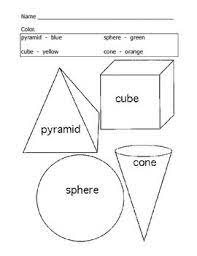 Easy shape coloring pages make math class more fun! Pin On Science