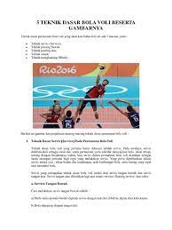 Oleh dosenpendidikan diposting pada 15072019 15072019. Kliping Tentang Bola Voli Cara Golden