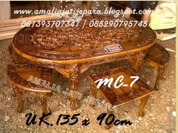 6 pcs pengganjal kaca meja. Meja Oshin Kursi 6 Harga 1 750 000 Sudah Kaca Meja Amalia Jati Jepara