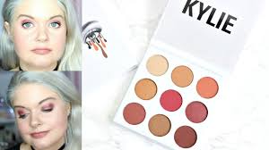 kylie jenner burgundy palette swatches