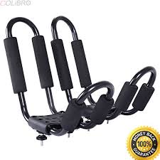 Find many great new & used options and get the best deals for malone auto racks slingtwo hang the straps, slip in your kayaks and in 10 minutes you're done. Colibrox 2 Pair Canoe Boat Kayak Roof Rack Car Suv Truck Top Mount Carrier J