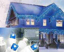 Set Of 70 Pure White And Blue Led Icicle Christmas Lights White Wire Check Out Icicle Christmas Lights Led Icicle Christmas Lights Christmas Lights
