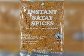 Sfa Recalls Batches Of Satay Seasoning With Toxin That Causes Cancer Birth Defects Singapore News Top Stories The Straits Times