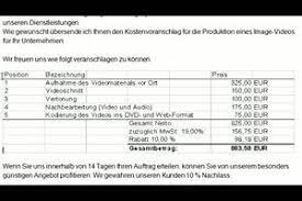 Auf diesem könnt ihr sehr gerne und wie gewohnt eure gespräche fortsetzen. Video Muster Fur Kostenvoranschlag So Erstellen Sie Mit Word Ihre Eigene Vorlage