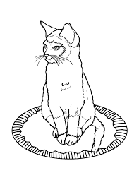 Printable Siamese Cat Coloring Page Download It From Https Museprintables Com Download Coloring Page Siamese C Cat Coloring Page Siamese Cats Coloring Pages