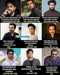 73 Likes 30 Comments Samayra Jahan Jahan Samayra On Instagram Everyone Believe That Srk Is An Inspira Bollywood Quotes Fun Quotes Funny Bollywood Memes