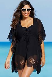 Black Bathing Suit Cover Up Plus Size Swimsuit Coverups Bathing Suit Cover Ups Plus Size Swimsuits Plus Size Fashion Tips Fashion