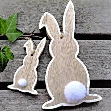 Osterdeko ideen zum basteln mit holz papier und pappe. Gestalte Deinen Osterhasen Aus Holz Upcyclers