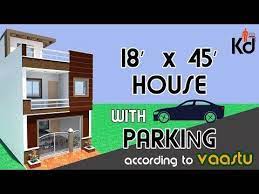 18x45 House Plan With Car Parking According To Vaastu By Creative Kd Youtube House Plans House How To Plan