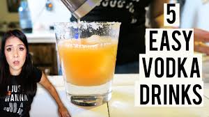 5 super simple vodka drinks tips