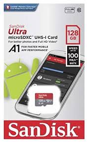 Amazon Com Sandisk 128gb Sdxc Micro Ultra Memory Card Works With Samsung Galaxy A10 A20 A70 Cell Phone Class 10 Sdsquar 128g Gn6mn Bundle With 1 Everything But Stromboli Microsd And Sd Card Reader