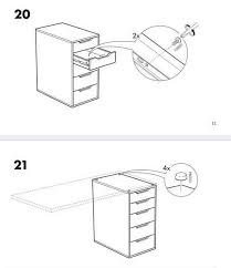 Check spelling or type a new query. Q Help Me Keep My Desk In Place On Alex Drawer Units Ikea Hackers