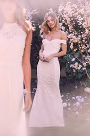 Lipsy Bridal Lace Bardot Maxi Dress Bardot Wedding Dress Bridal Maxi Dress Affordable Wedding Dresses