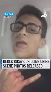 The Miami-Dade State Attorney's office has released chilling crime scene  photos in the case of 13-year-old Derek Rosa who is accused of his mom's  murder in Hialeah.⁠ ⁠ The photos show the