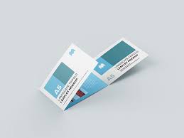 Download Free Landscape Trifold Leaflet Mockup Mockups Design