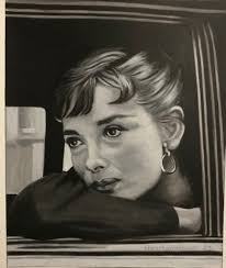Audrey #3 ~ Acrylic