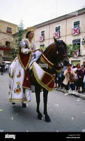 Caravaca de la Cruz, moros y cristianos, reina mora Stock Photo - Alamy