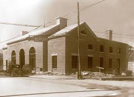 Houma Louisiana Construction Work Being Done On The Post Office Ca 1930s Note The Sign For The Thatcher Hotel Louisiana History Construction Work Houma