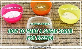 When making your body wash, keep your particular skin type in mind and find a scent you enjoy. Flawless Friday Diy Sugar Scrub For Dry Eczema Sugar Scrub Diy Body Scrub Recipe Natural Anti Aging Skin Care