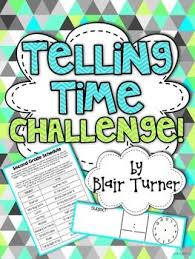Free Telling Time Challenge Create A Schedule Math Time Homeschool Math Math Lessons