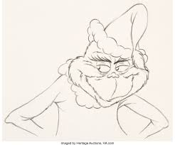 Dr Seuss How The Grinch Stole Christmas The Grinch Animation Lot 97447 Heritage Auctions