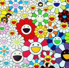 I'm joined here by two of my students to create a sculpture made from recyclables inspired by. Flowers Blooming In This World And The Land Of Nirvana Von Takashi Murakami 2013 Editionen Artsper 377442