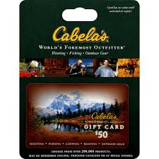 Maybe you would like to learn more about one of these? Cabelas Gift Card 50 Gift Cards Chief Markets