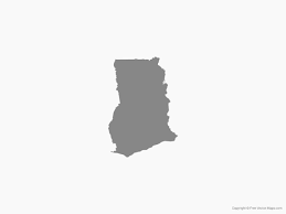 Flag of japan map, japan waves map, flag, computer wallpaper, map png. Vector Map Of Ghana Single Color Free Vector Maps