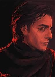 Poe Dameron joins the Dark Side (What could have been art week) Art by Ashlee  Casey