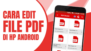 Dengan menggunakan aplikasi ini, anda tidak hanya bisa mengganti file pdf saja yang ada di hp android tapi semua jenis file, entah itu foto, gambar, video, musik, file word dan sebagainya. Cara Edit File Pdf Di Android Youtube