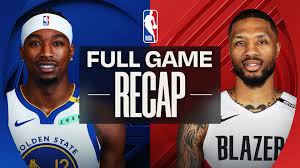 Game Recap: Trail Blazers 123, Warriors 118