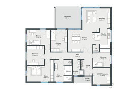 A bungalow 100 m² 4 zimmer. Grosser Winkelbungalow Modern Mit Flachdach Hausbaudirekt De