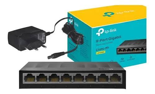 Switch Tp-Link 8 Puertos 10/100/1000 Ls1008G