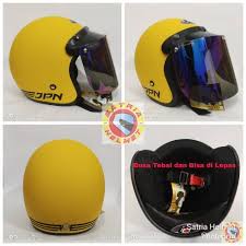 Helm yang satu ini memang tengah populer di hal menarik lain yang bisa kamu dapatkan dari helm bogo adalah desain kaca yang terbilang tidak biasa. Helm Bogo Jpn Original Warna Kuning Doff Shopee Indonesia