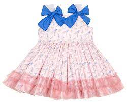Lappepa moda infantil vestido niña estampado loros. Lappepa Moda Infantil Vestido Nina Estampado Loros Mariposas Missbaby