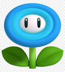 Pictures to print and color. Ice Flower Smwu Custom Mario Power Ups Free Transparent Png Clipart Images Download