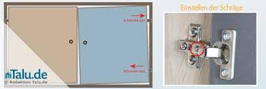 Scharniere einstellen tipps tricks at diybookat. Schrankturen Montieren Mobelscharniere Einfach Einstellen Talu De