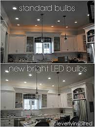 Another popular kitchen light style is track lighting, which typically features multiple fixtures that you can angle in recessed lights are installed into an opening in the ceiling so they don't stick out at all. Brightest Recessed Lighting For Kitchen Cleverly Inspired
