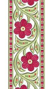 Designer Saree Border Embroidery Design Border Embroidery Designs Border Embroidery Embroidery Designs