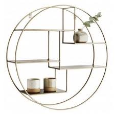 Etagere Murale Ronde Metal Madam Stoltz Meubles Deco Etagere Murale Ronde Etageres Murales Parement Mural