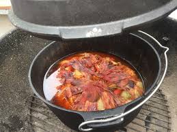 Schichtfleisch Aus Dem Dutch Oven Von Magenbrot79 Chefkoch Schichtfleisch Rezepte Fleisch