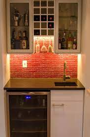 Cool bar cabinets, mid century bar cabinet cool. Ikea Wet Bar Cabinets With Sink In Small Kitche Red Backsplash Idea Wet Bar Cabinets Small Bars For Home Wet Bar