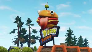 Where to find the durrr burger restaurant the durrr burger restaurant can be found south of holly hedges and west of weeping woods, where fortnite players can gather maple syrup for another. Fortnite Burger Know Your Meme