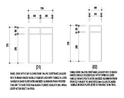 Maybe you would like to learn more about one of these? 1750x2700mm Panel Door Plan Is Given In This Autocad Drawing File Download Now Cadbull