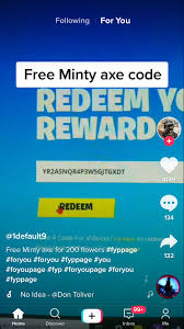 Below are 42 working coupons for free fortnite minty axe code from reliable websites that we have updated for users to get maximum savings. Fortnite Minty Axe Code