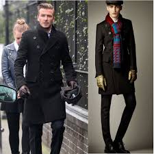 Image result for pea coat fashion mens