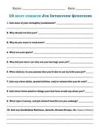 10 Most Common Job Interview Questions Common Job Interview Questions Job Interview Questions This Or That Questions