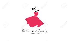 Click to try for free. Fashion Female Dress And Beauty Logo Vector Royalty Free Cliparts Vectors And Stock Illustration Image 151281649
